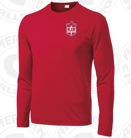 SJB STUDENT COUNCIL POSI-DRI L/S SHIRT