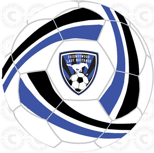 FRIENDSWOOD LADY MUSTANGS SOCCER BALL