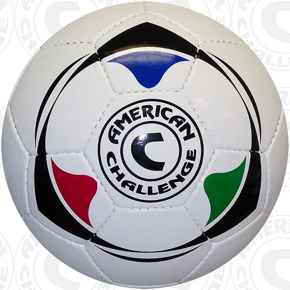 Club Air soccer ball, White/Multi