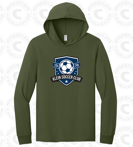 KLEIN LONG SLEEVE HOODIE T-SHIRT