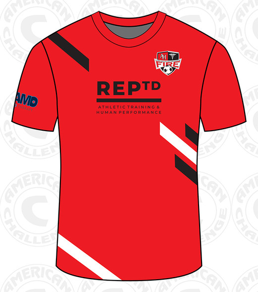 ALAMO HEIGHTS FSH - FIRE RED TRAVEL JERSEY