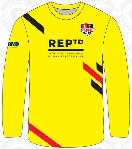 ALAMO HEIGHTS FSH - FIRE YELLOW KEEPER JERSEY