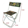 Robustline Portable Folding Garden Chair, 74 x 49CM