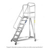 Topman Rolling Staircase, RSAL11, Aluminium, 10+1 Steps