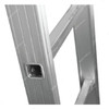 Topman Straight Ladder, STAL15, Aluminium, 15 Steps, 150 Kg Loading Capacity