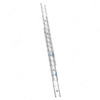 Topman Triple Section Straight Ladder, TSSTAL12, Aluminium, 12+12+12 Steps, 150 Kg Loading Capacity