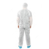 Empiral Disposable Coverall, E107052803, Non Woven Polypropylene, L, White