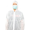 Empiral Disposable Coverall, E107052803, Non Woven Polypropylene, L, White