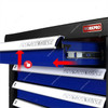 Workpro 7-Drawer Cabinet Tools Set With EVA Tray, WP209037, 255 Pcs/Set
