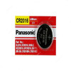 Panasonic Coin Battery, CR2016, 90mAh, Lithium, 3V