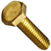 Brass Hex Bolt, DIN 933, M12 x 40MM, 100 Pcs/Pack