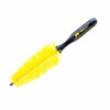 Rhinomotive Smart Cone Wheel Cleaning Brush, R1812, Plastic, Black/Yellow