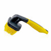 Rhinomotive Contoured Tyre Brush, R1816, Plastic, Black/Yellow