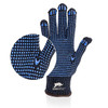 Rhinomotive Trusted Anti-Slippery Dotted Gloves, R1304, Size9, Blue