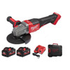 Milwaukee Cordless Angle Grinder, M18FHSAG125XPDB-552X, 18V, 125MM