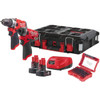 Milwaukee Cordless Tool Set, M12FPP2A-402P, Fuel, 12V