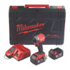 Milwaukee Cordless Impact Driver, M18FID2-502X, Fuel, 18V, Hex, 1/4 Inch