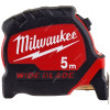 Milwaukee Premium Wide Blade Tape Measure, 4932471815, 33 x 5 Mtrs, Red/Black