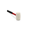 Perfect Tools Rubber Hammer, MC181-RUB16O, 16 Oz, Red/White