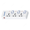 Sonashi 3 Way Extension Socket, SES-803, 13A, 3 Mtrs Cable Length