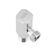 Geepas Angle Valve, GSW61082, Brass, 0.8MPa, G-1/2 Inch, Silver