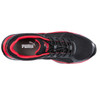 Puma Fuse Motion 2.0 Low Ankle Safety Shoes, 643890, S1P-ESD-HRO-SRC, Size42, Red/Black