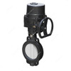 Honeywell Actuated Butterfly Valve, V4ABFW16-050-012, 2 Inch, Black
