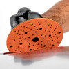 Rhinomotive Premium Extreme+ Multi-Hole Sanding Disc, R1513, 150MM, P400, Orange, 50 Pcs/Box