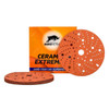 Rhinomotive Premium Extreme+ Multi-Hole Sanding Disc, R1514, 150MM, P500, Orange, 50 Pcs/Box