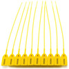 Security Tag, Polypropylene, 300MM, Yellow, 100 Pcs/Pack