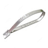 Metal Strip Seal, 200MM Length, Silver, 100 Pcs/Pack