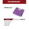 Olsenmark Mechanical Personal Scale, OMBS1786, 130 Kg Weight Capacity, Purple