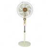 Olsenmark Stand Fan, OMF1788, 70W, 18 Inch, 7 Blade, Brown/White