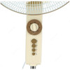 Olsenmark Stand Fan, OMF1788, 70W, 18 Inch, 7 Blade, Brown/White