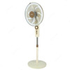 Olsenmark Stand Fan, OMF1788, 70W, 18 Inch, 7 Blade, Brown/White