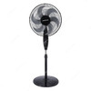 Olsenmark Stand Fan, OMF1793, 16 Inch, 6 Blade, Black/White