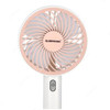 Olsenmark Reachargble Mini Portable Fan, OMF1802, 4 Blade, 1200mAh, Pink/White