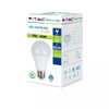 V-Tac LED Thermal Plastic Bulb, VT-2099, 9W, A60, 3000K, Warm White