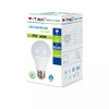 V-Tac LED Thermal Plastic Bulb, VT-2099, 9W, A60, 6400K, White