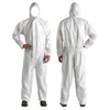 American Safety Microporous Protective Coverall, MP-1111, 60 GSM, XXL, White