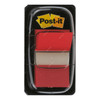 Post-It Tape Flag, 25 x 43MM, Red, 50 Pcs/Pack