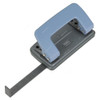 Deli Hole Punch With Ruler, E0101, 2 Hole, Blue