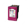 HP 651 Tri-Color Ink Cartridge, C2P11AE, 200 Pages, Cyan/Magenta/Yellow