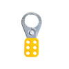 Loto-Lok Lockout Hasp, HSP-PMH-38Y, Steel, 38MM, Yellow