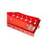 Loto-Lok Group Lock Box With Tag Pocket, GLB-SR13-TP, Powder Coated Steel, 255 x 105MM, Red