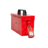 Loto-Lok Group Lockout Box, GLB-SR13-NP, Steel, 152MM Height x 105MM Width x 255MM Length, Powder Coated
