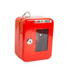 Lok-Force Emergency Key Cabinet, KC-LFEKC-3, 3 Keys, 120 x 150MM, Red