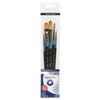 Daler Rowney Aquafine Watercolor Brush Set, 282300501, Wallet 501, 5 Pcs/Set