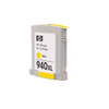 HP High Yield Original Ink Cartridge, C4909, 940XL, 16ML, 1400 Pages, Yellow
