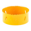 Denzel Bi-Metal Hole Saw, 7772458, Metal, 4-1/8 Inch, Yellow